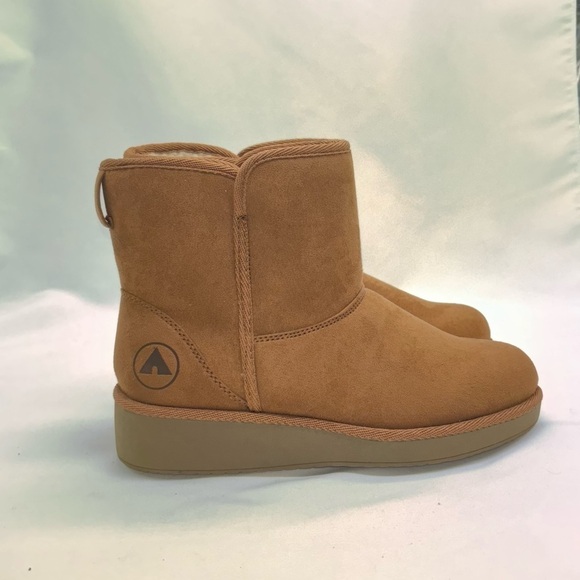 NWOT Air walk brown color slip on‎ booties size 6.5 - Picture 4 of 7